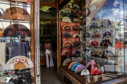 Escaparate de la tienda Casa de Diego, en Madrid, fundada en 1823.