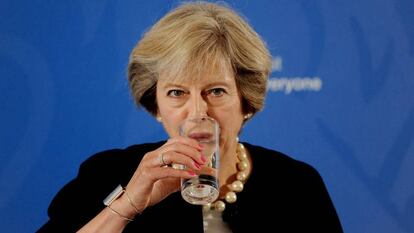 La premier británica, Theresa May