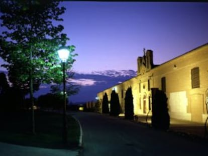 The Vega Sicilia winery in Valbuena de Duero, Valladolid province.