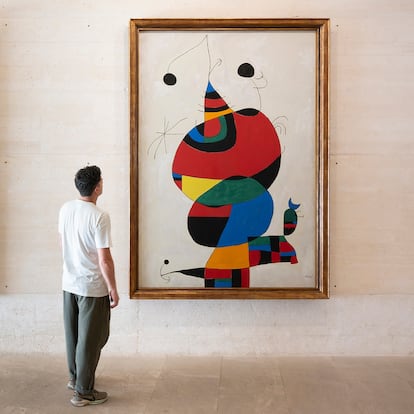 Una imagen de la exposición 'La guspira màgica' en la Fundación Miró de Palma de Mallorca, dentro de la iniciativa 'Paysage Miró