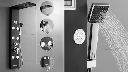 columna ducha hidromasaje en oferta a la venta en Leroy Merlin