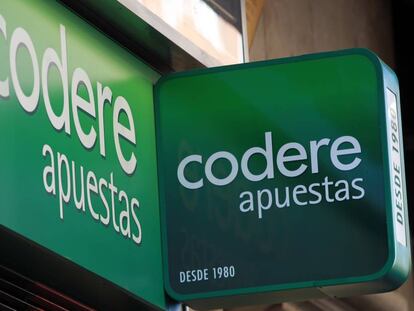 Fachada de uno de los establecimientos de Codere en Madrid.