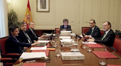 Reunió de la Comissió Permanent del CGPJ.