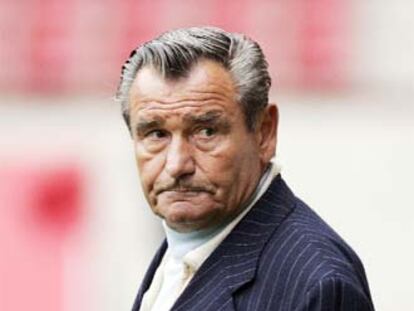Janos Beke, en el estadio de Las Gaunas.