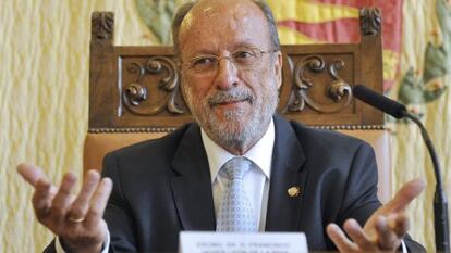 El alcalde en funciones de Valladolid, Javier León de la Riva.