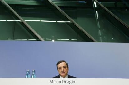 El presidente del Banco central Europeo, Mario Draghi