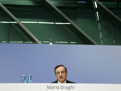 O presidente do Banco central Europeu, Mario Draghi.