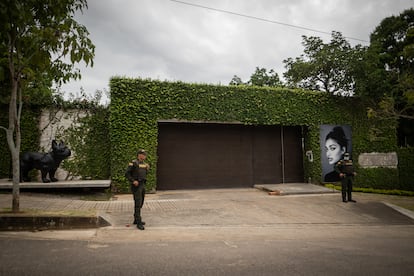 finca del candidato presidencial Rodolfo Hernandez, en Piedecuesta, Colombia