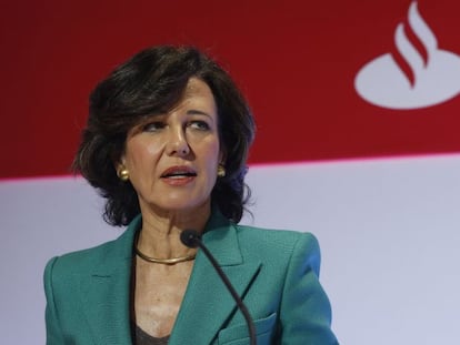 Ana Bot&iacute;n, presidenta de Santander. 