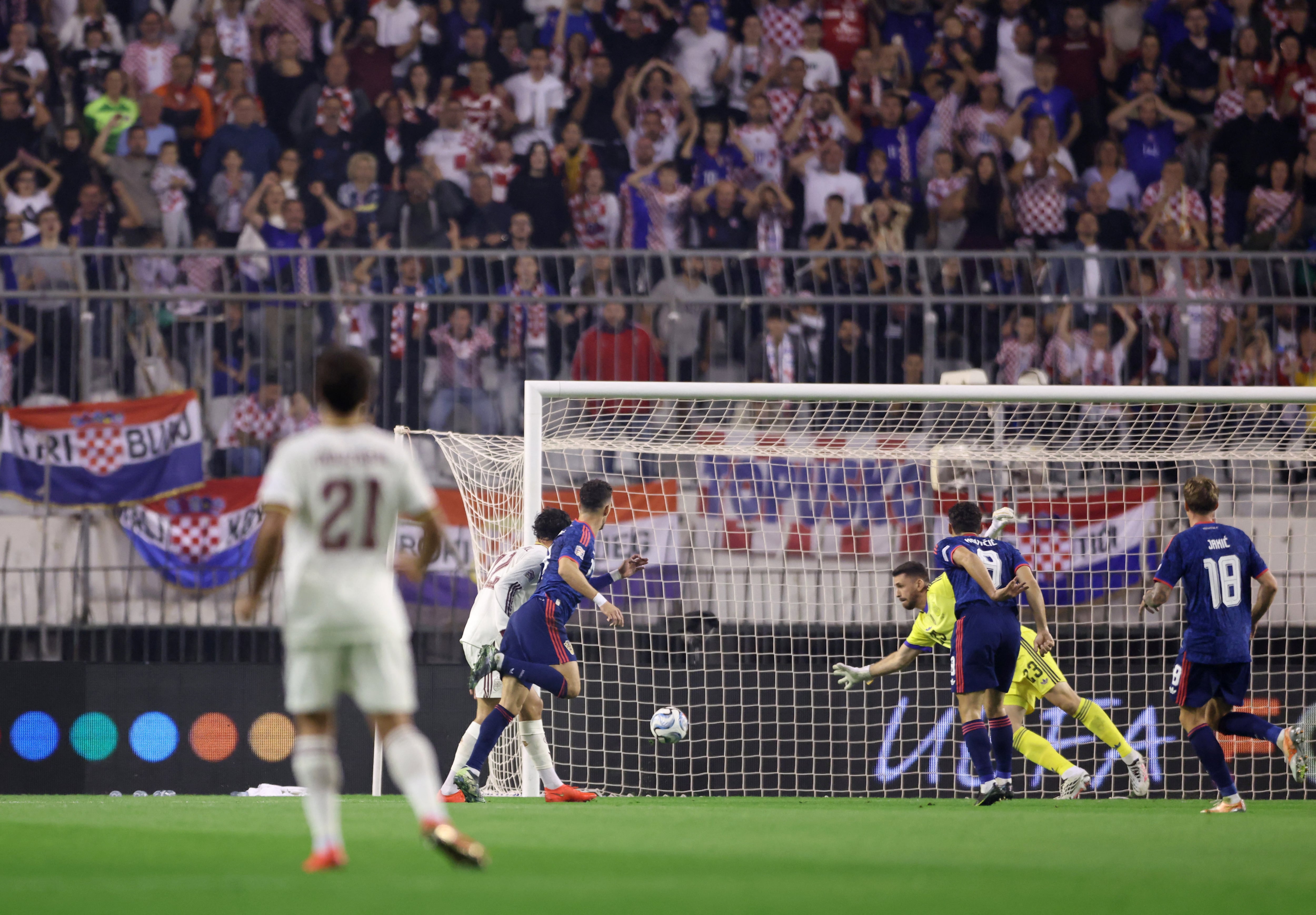 Croacia - España en directo | Perisic adelanta a Croacia