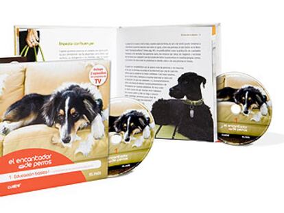 Algunos de los libros de la colección 'El encantador de perros'