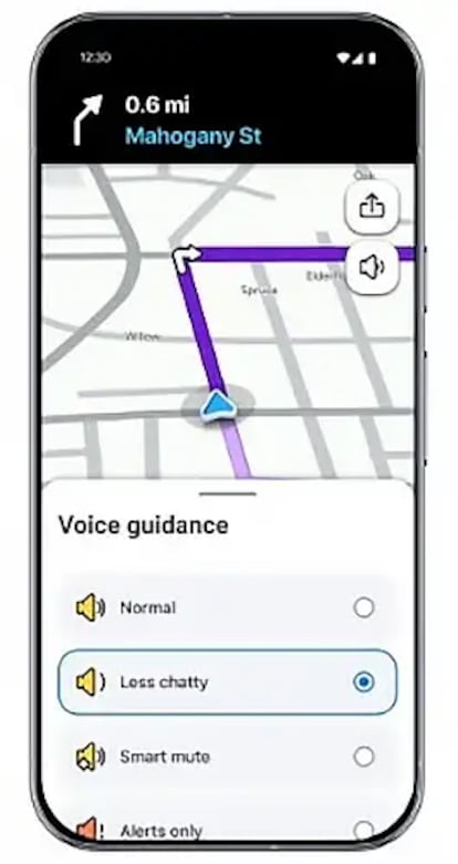 Menos comunicativo en Waze
