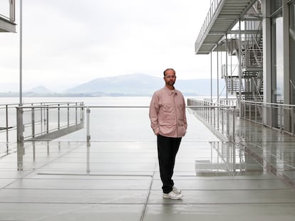 Tino Sehgal, fotografiado esta semana en el Centro Botín de Santander.