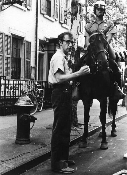 Woody Allen en Greenwich Village.
