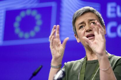 La comisaria de Competencia Margrethe Vestager