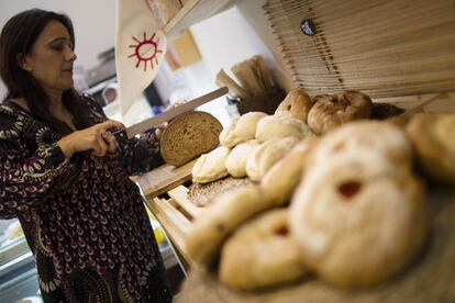 Panacea es un espacio donde se venden panes artesanos y ecológicos.