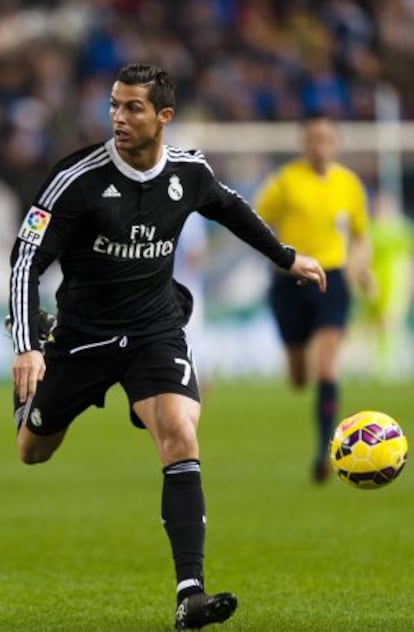 Cristiano Ronaldo, el pasado fin de semana, en el partido contra el Málaga.