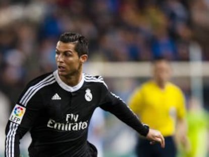 Cristiano Ronaldo, no fim de semana, no jogo contra o Málaga.
