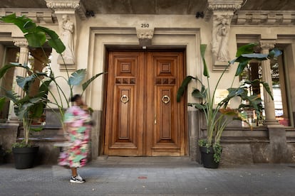 Las puertas de entrada al Museo de Arte Prohibido, el 1 de julio.