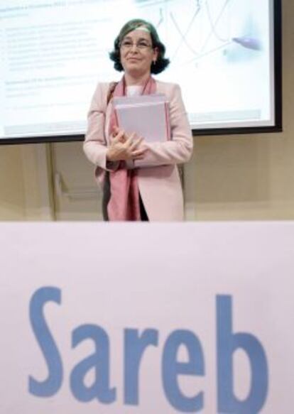 La presidenta de Sareb, Bel&eacute;n Romana.