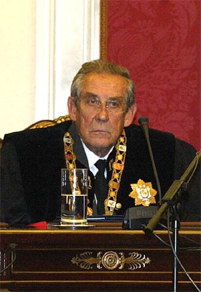 Francisco Rubio Llorente, presidente del Consejo de Estado y ex vicepresidente del Tribunal Constitucional.