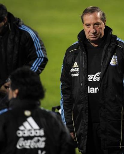 Carlos Bilardo, en 2010.