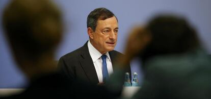 El presidente del BCE, Mario Draghi.