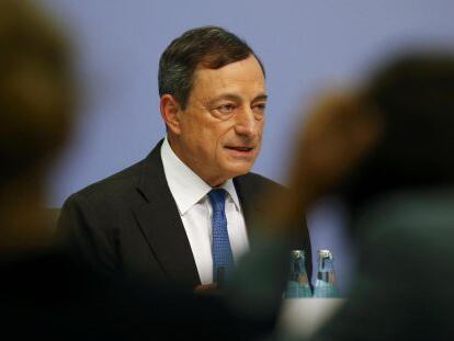 El presidente del BCE, Mario Draghi.