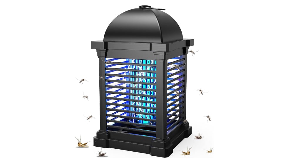 Lámpara antimosquitos para interior y exterior de casa.