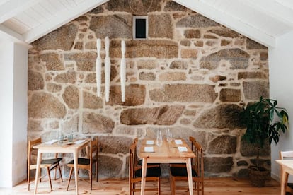 El restaurante Landua, en Mazaricos (A Coruña).