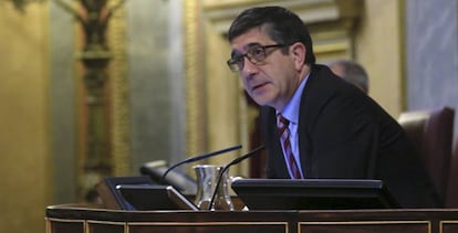 El presidente del Congreso de los Diputados, Patxi López.