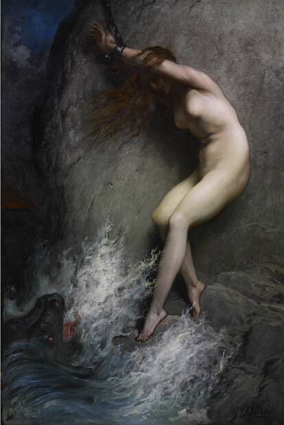 'Andrómeda', Gustave Doré, 1896