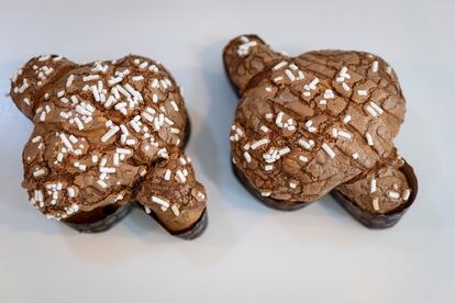 Colombas de Panes Creativos, la panadería de Daniel Jordà en Barcelona.