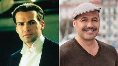 Billy Zane, en 'Titanic' y en el Festival de Cannes en mayo de 2018.