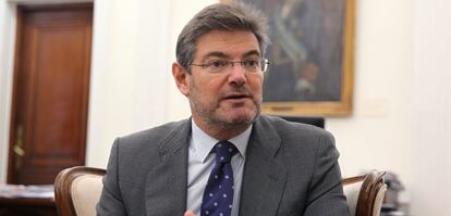 Rafael Catalá, Ministro de Justicia.
