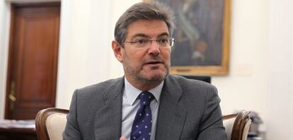 Rafael Catal&aacute;, Ministro de Justicia.