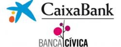 Logotipos de Caixabank y Banca Cívica