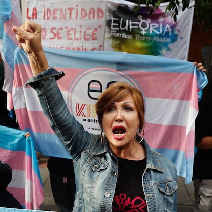 Manifestacion Plataforma Trans PSOE