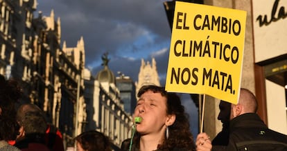 protesta cambio climático