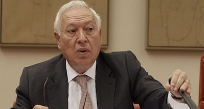 El ministro de Exteriores, Jos&eacute; Manuel Garc&iacute;a-Margallo.