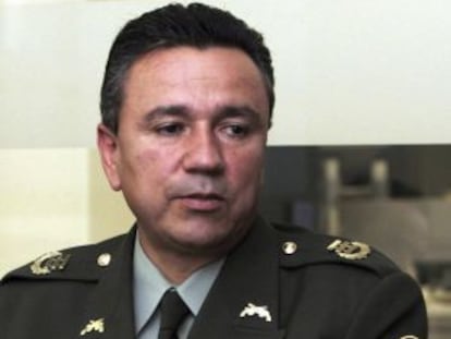El general retirado Mauricio Santoyo Velasco, en una imagen de noviembre de 2007, cuando era coronel de la polic&iacute;a colombiana.