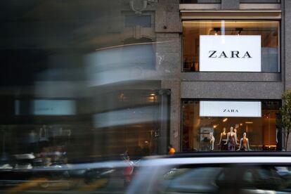 Escaparate de una tienda de Zara