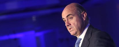 El ministro de Economía, Luis de Guindos.