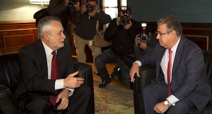 José Antonio Griñán y Juan Ignacio Zoido.