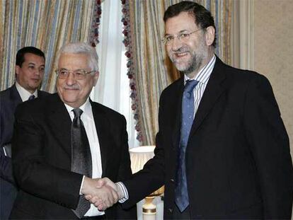 Rajoy transmite a Abbas su respaldo al proceso de paz en Oriente Próximo
