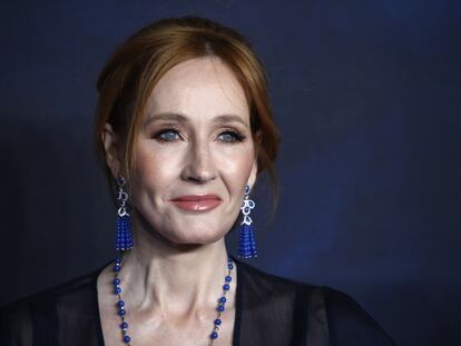 La escritora J. K. Rowling en 2018.