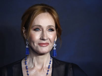 La escritora J. K. Rowling en 2018.