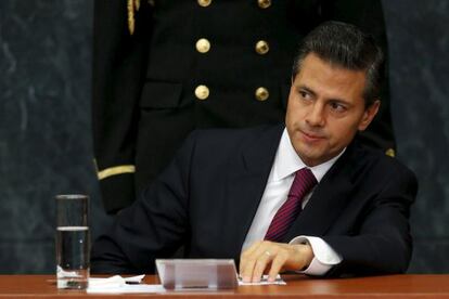 Peña Nieto, na sexta-feira.