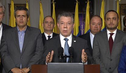 El presidente colombiano Santos calificó de injuriosa la decisión de la CIJ.