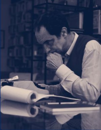 El escritor Italo Calvino.